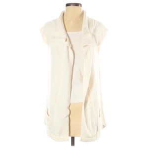 ROXY Long Cardigan Short Sleeve w/ Pockets Small